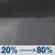 Tonight: Rain showers after 11pm. Mostly cloudy, with a low around 52. Southwest wind 5 to 15 mph, with gusts as high as 25 mph. Chance of precipitation is 80%. New rainfall amounts between a tenth and quarter of an inch possible. Tonight: Rain Showers