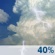 Sunday: A chance of rain showers before 11am, then a chance of showers and thunderstorms. Partly sunny, with a high near 84. Sunday: Chance Showers And Thunderstorms